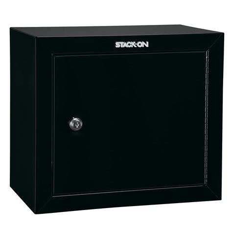 stack on gcb 500 steel pistol ammo cabinet black|Compact Pistol / Ammo Cabinet .